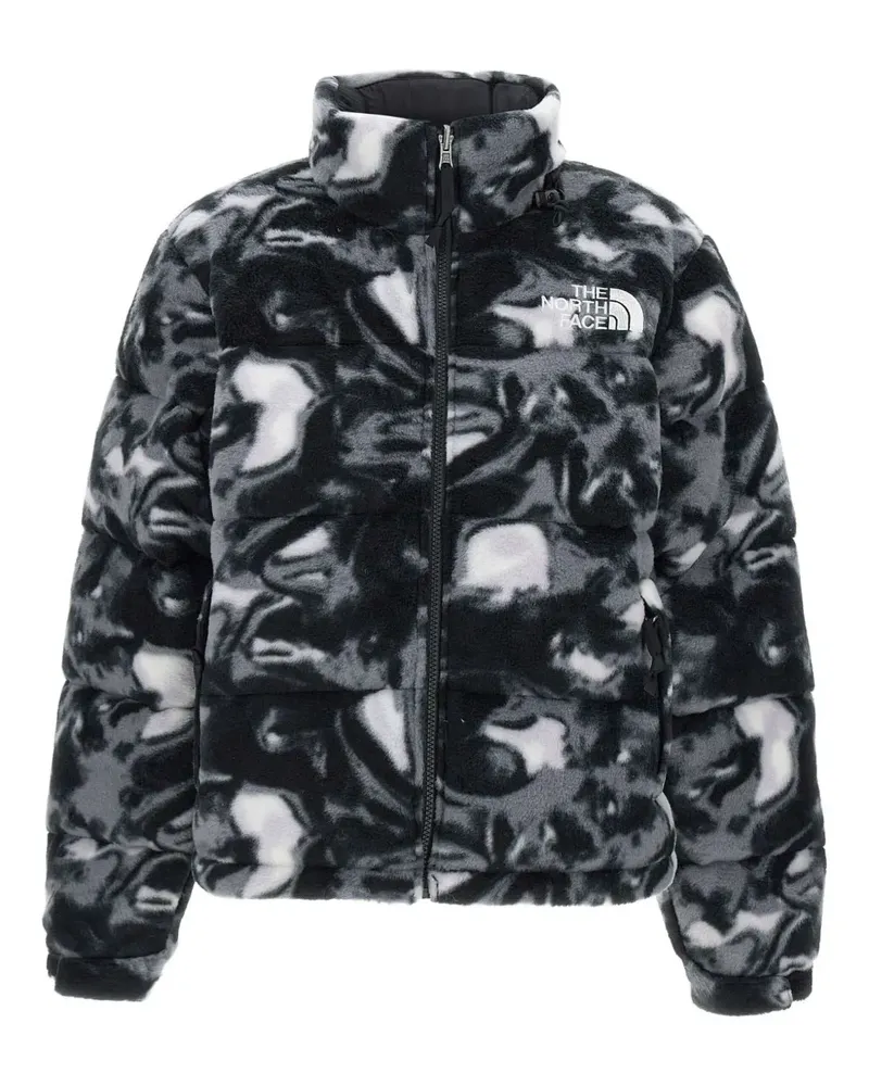 The North Face Jacke mit Logo-Stickerei - Schwarz Schwarz