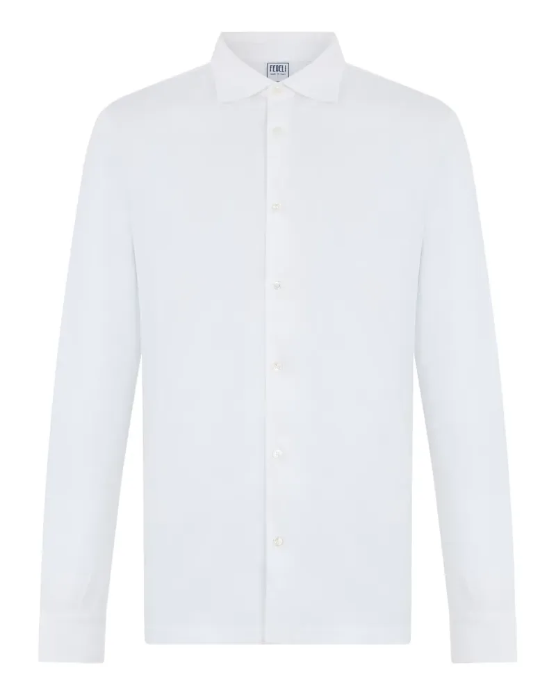 Fedeli long-sleeve shirt - Weiß Weiß