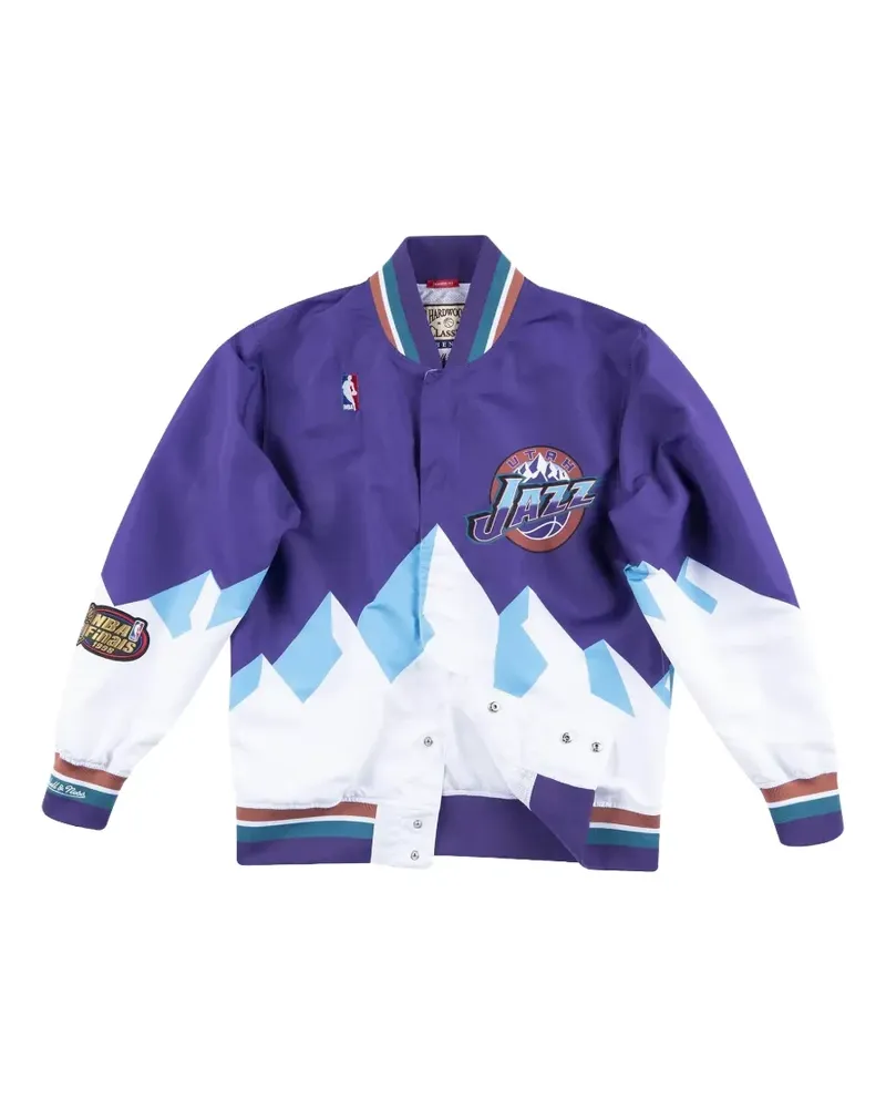 Mitchell & Ness Utah Jaz Anniversary Jacke - Violett Violett