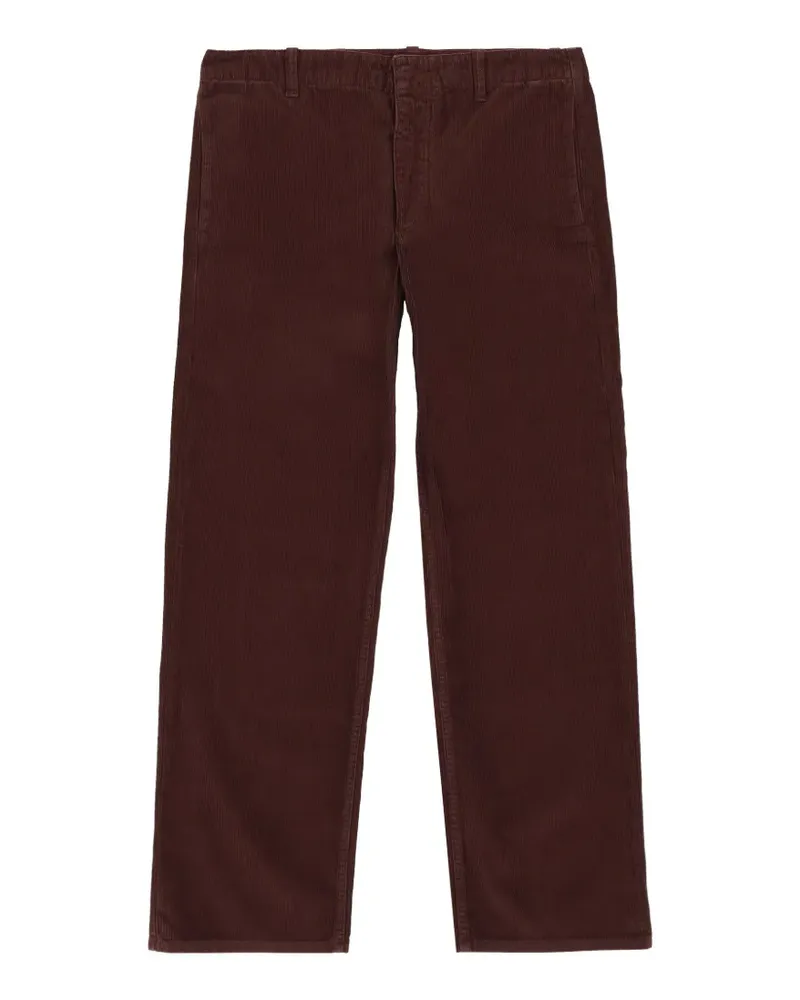 Fortela Jamie welt-pocket corduroy trousers - Rot Rot