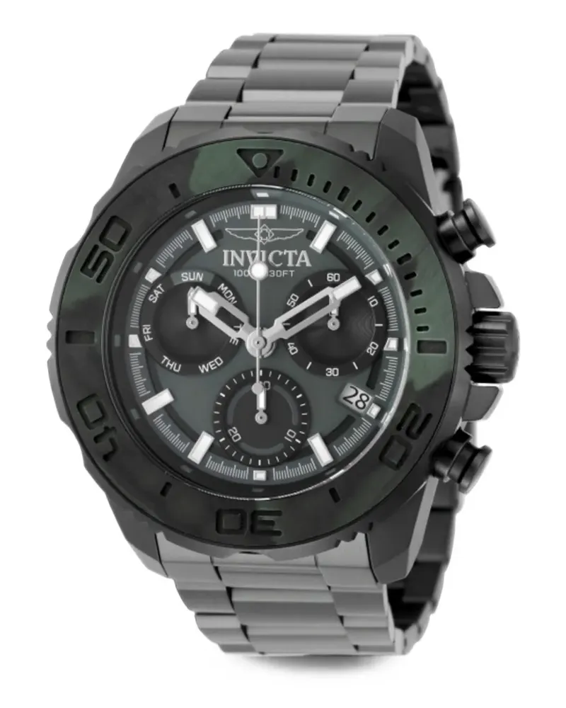 Invicta 48mm Carbon Hawk Armbanduhr - Grün Grün