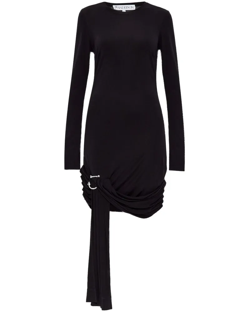 J.W.Anderson Kleid mit langen Ärmeln - Schwarz Schwarz