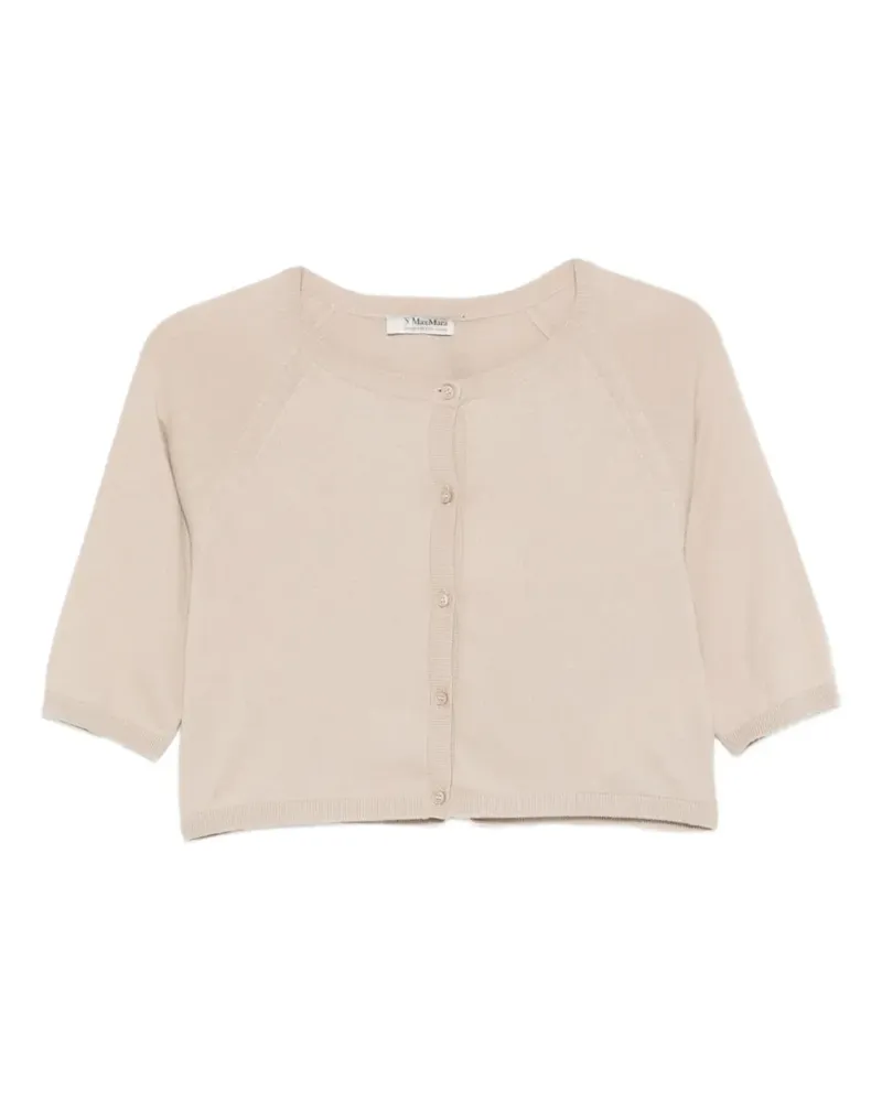 Max Mara Max Mara Classi Cardigan mit Raglanärmeln - Nude Nude