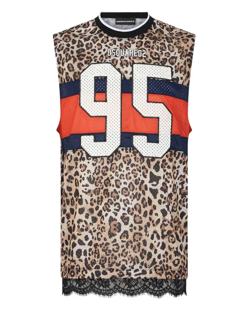 Dsquared2 Wild2 T-Shirt - Braun Braun