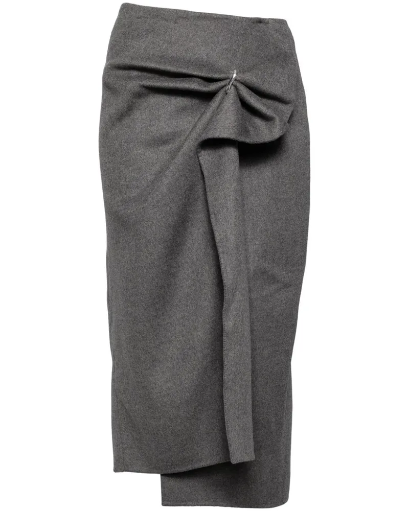JNBY Asymmetrischer Rock - Grau Grau