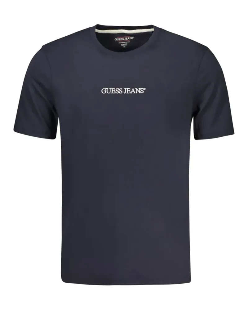 Guess T-Shirt mit Logo-Print - Blau Blau