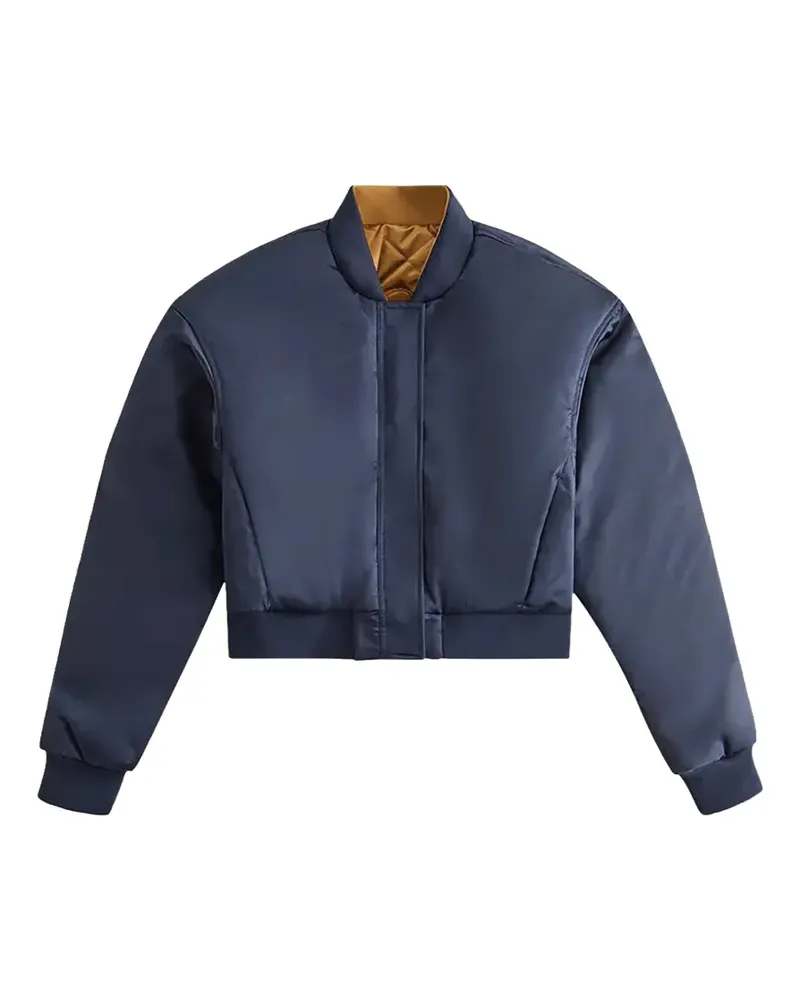 KITH Landry Cropped bomber jacket - Blau Blau