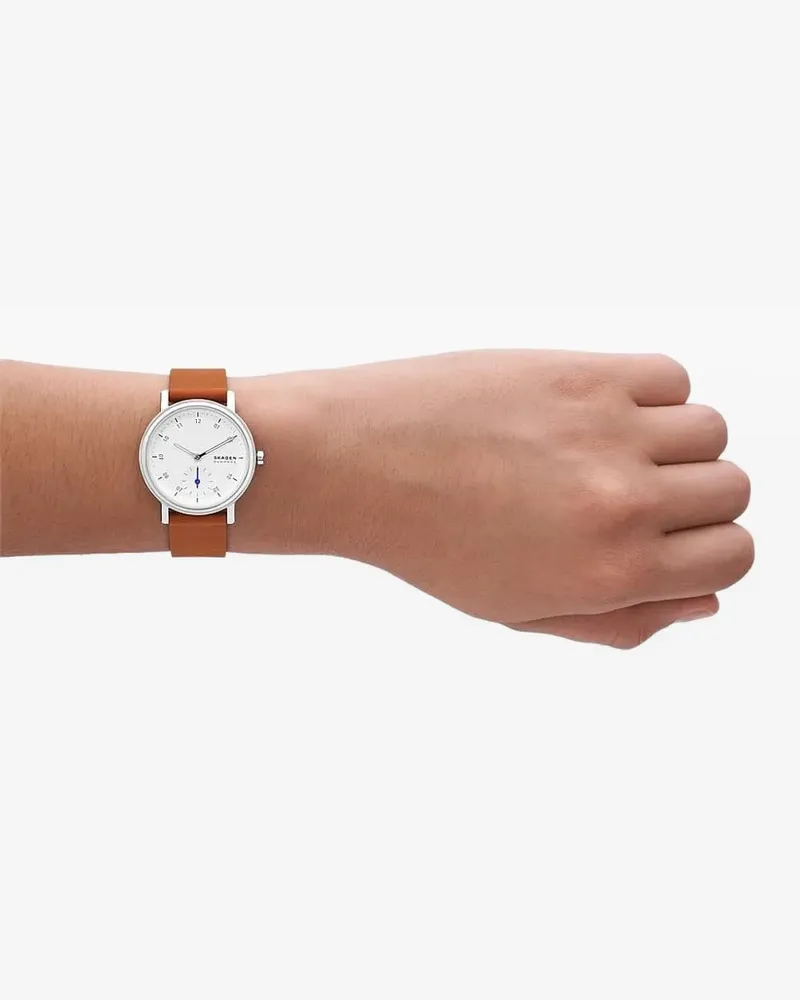 Skagen Signature Three-Hand Luggage 40mm - Weiß Weiß