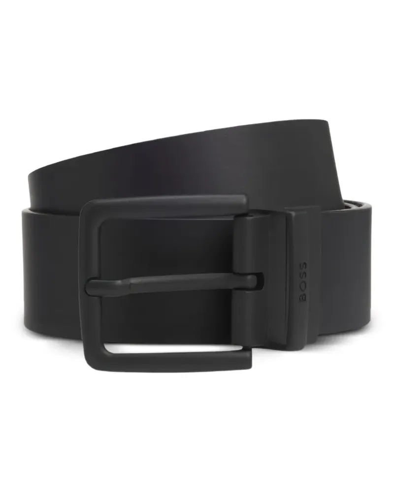 HUGO BOSS Omar-B Sr40 Pgr Gürtel mit Schnalle - Schwarz Schwarz