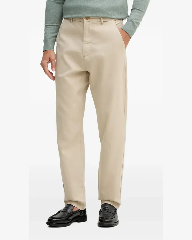 Lindbergh button-fastening trousers - Nude Nude