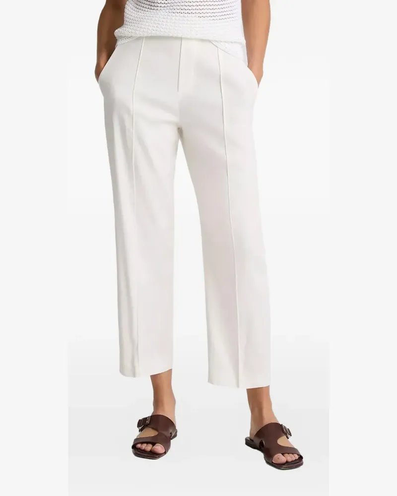 Vince tapered pull-on trousers - Nude Nude
