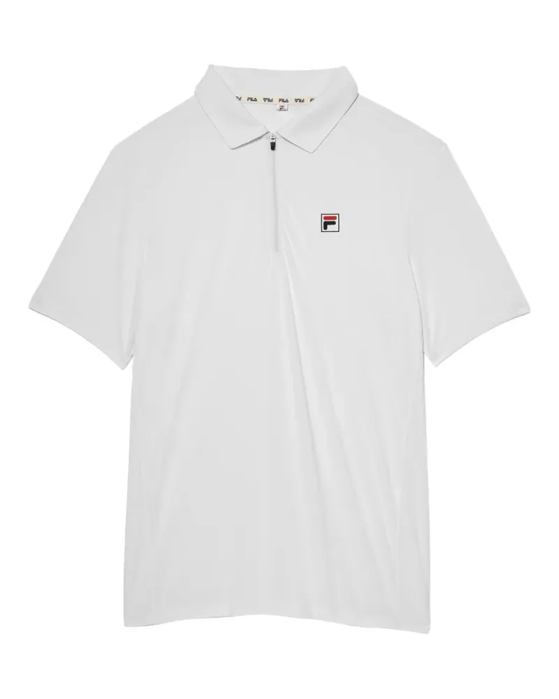 Fila Poloshirt mit kurzen Ärmeln - Weiß Weiß