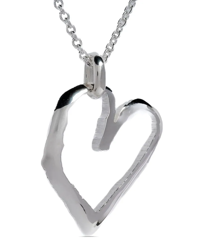 Parts Of Four Jazz Heart Halskette mit Herzanhänger - Silber Silber