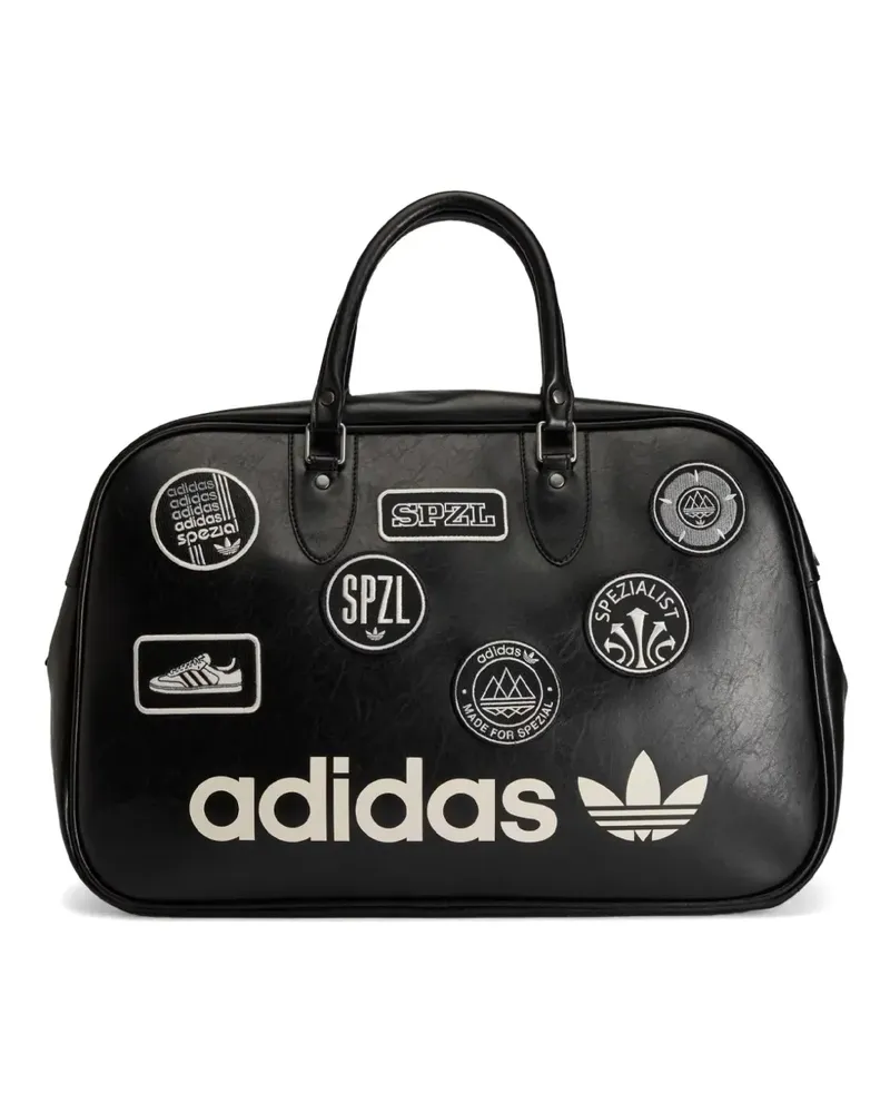 adidas Parbold Spzl Tote Bag mit Patch - Schwarz Schwarz