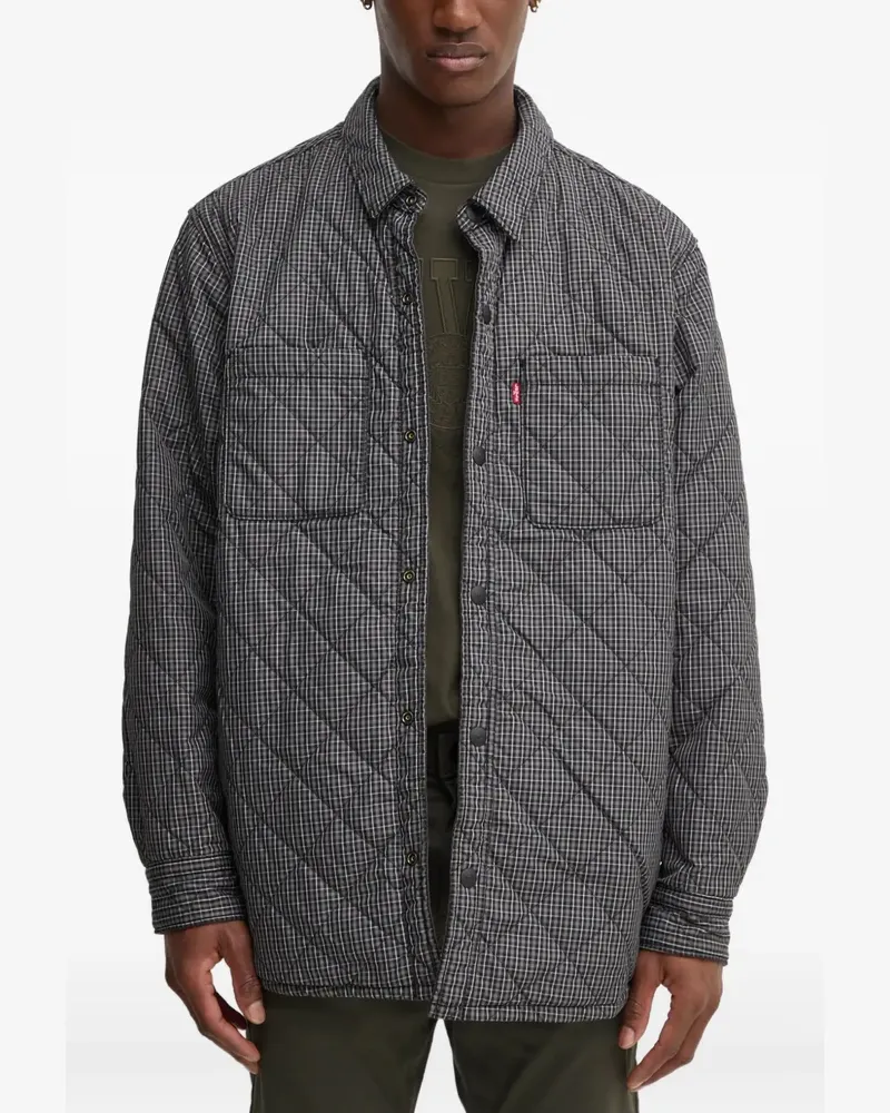 Levi's Bryant reversible quilted jacket - Grau Grau