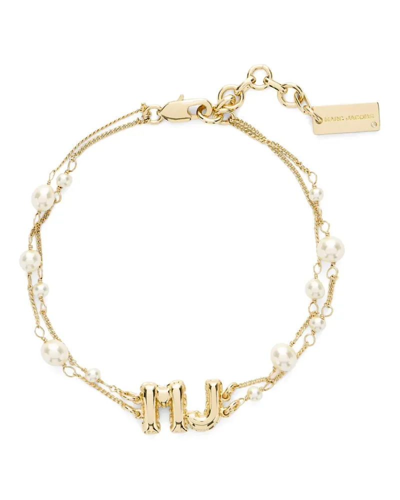 Marc Jacobs The Pearl MJ Ballonarmband - Gold Gold