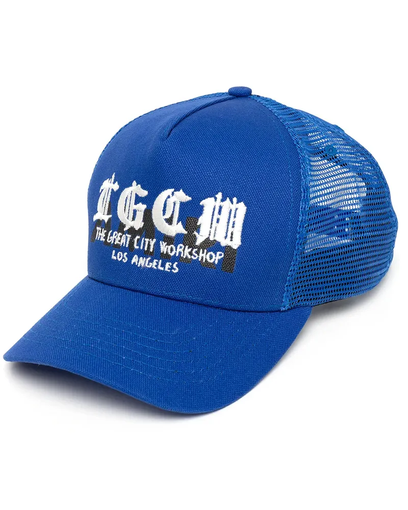 Amiri The Great City Workshop Baseballkappe - Blau Blau