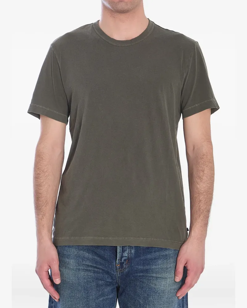 James Perse T-Shirt mit rundem Ausschnitt - Grün Grün