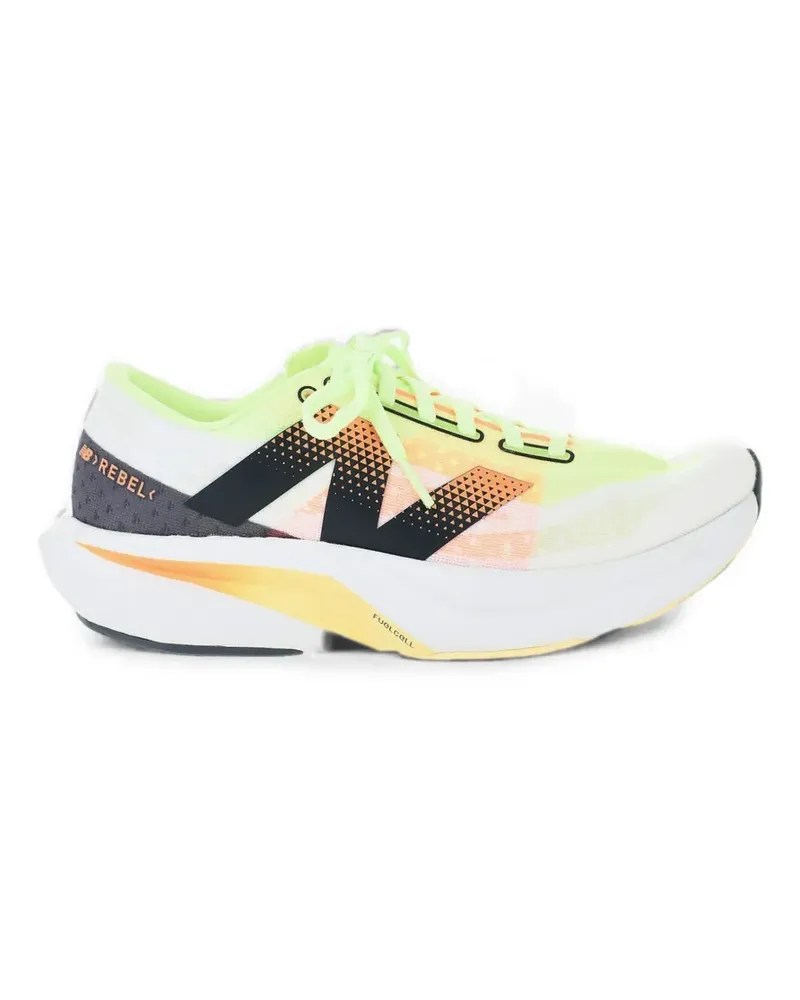 New Balance FuelCell Rebel Sneakers mit Farbverlauf - Weiß Weiß
