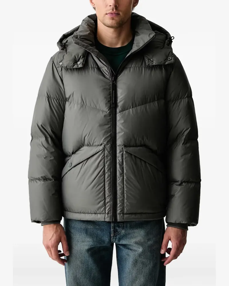 Marc O'Polo Gesteppte Kapuzenjacke - Grün Grün