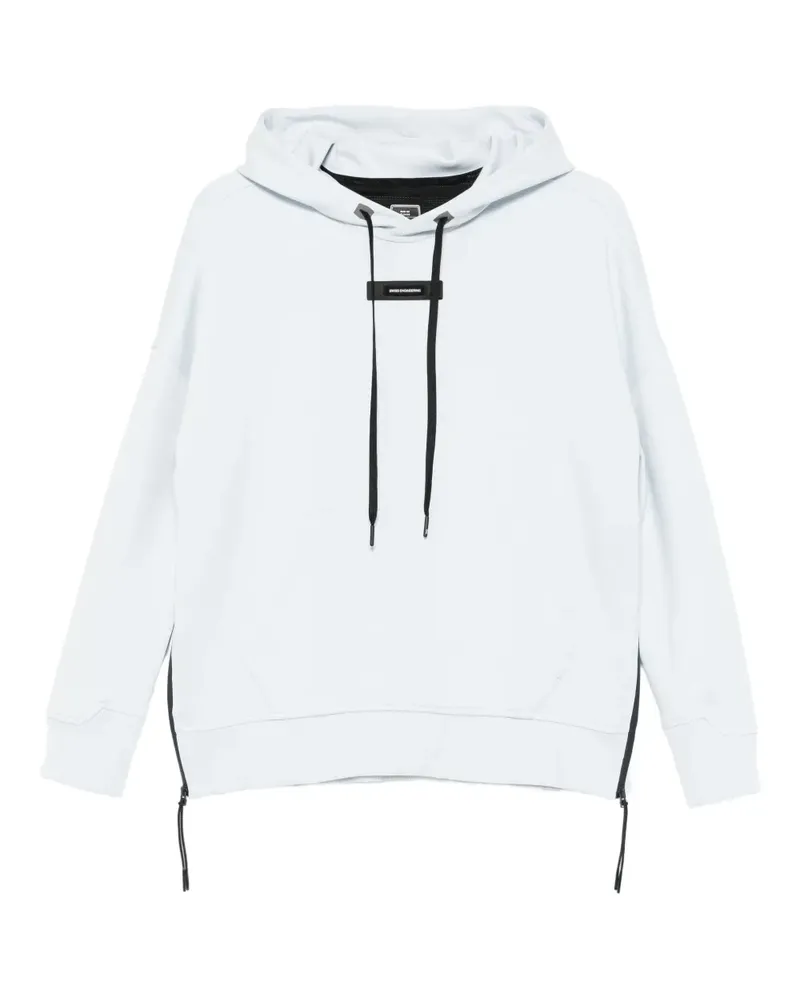 ON Hoodie mit Logo-Schild - Blau Blau