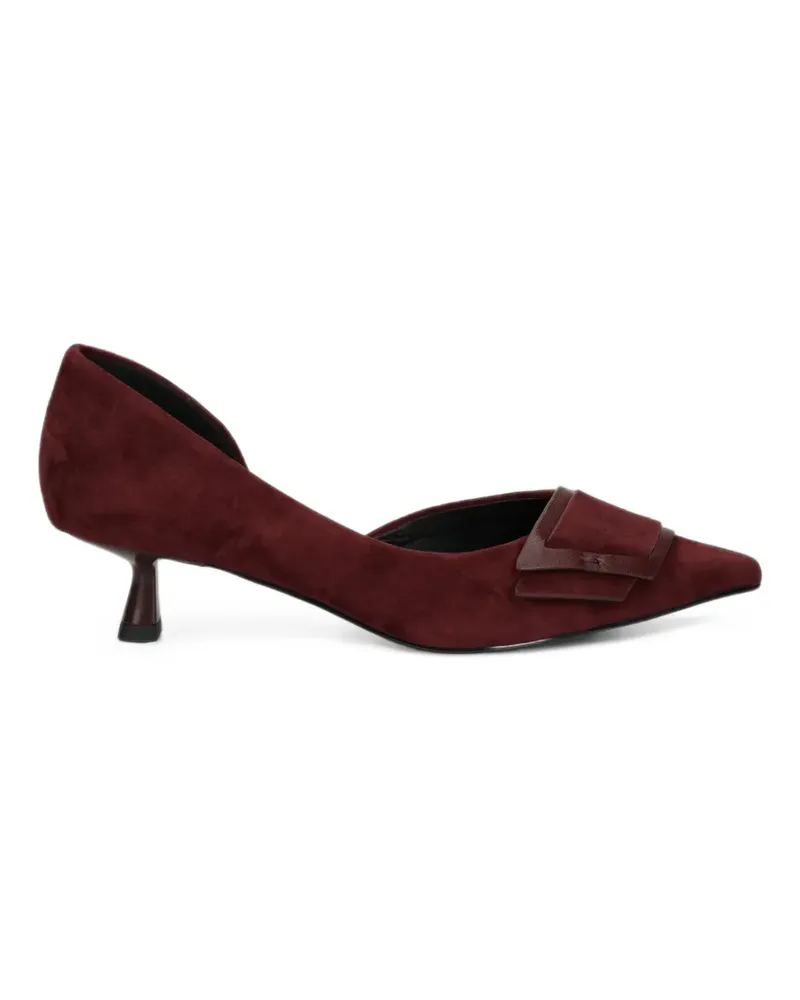 Bibi Lou Spitze Pumps aus Wildleder - Rot Rot