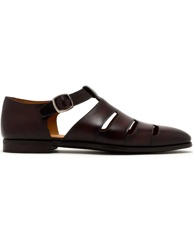 Magnanni Sandalen aus Leder - Braun Braun