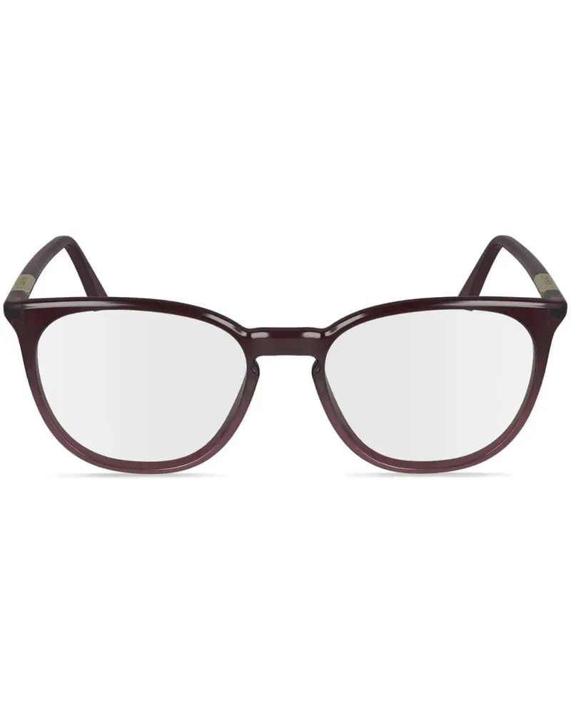 Calvin Klein Brille mit Cat-Eye-Gestell - Rot Rot