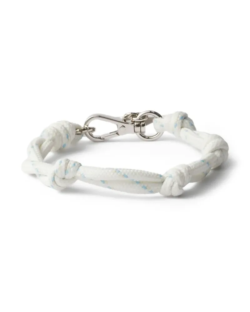 Prada cord bracelet - Silber Silber