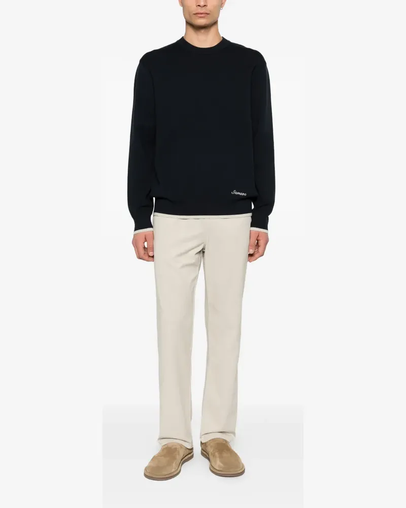 Samsøe & Samsøe Sarico crew-neck sweater - Blau Blau