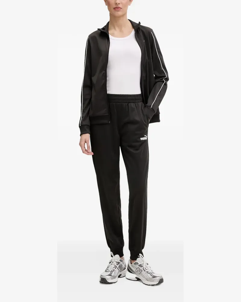 Puma Jogginganzug mit Logo-Print - Schwarz Schwarz