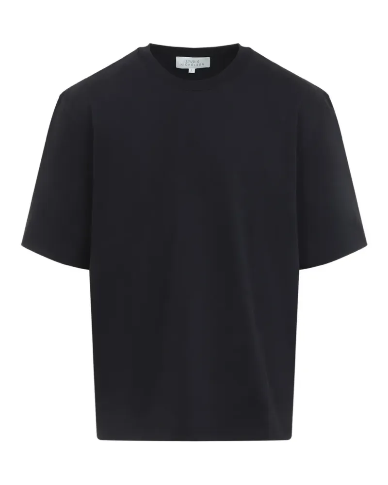 Studio Nicholson Lay short-sleeve T-shirt - Schwarz Schwarz