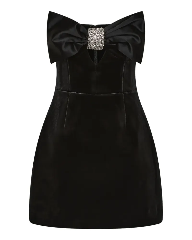Rebecca Vallance Imogen Minikleid - Schwarz Schwarz
