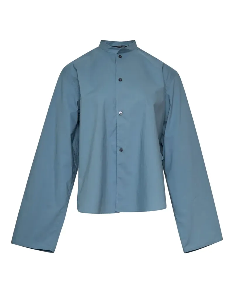 Sofie D'Hoore stand-collar long-sleeve shirt - Blau Blau