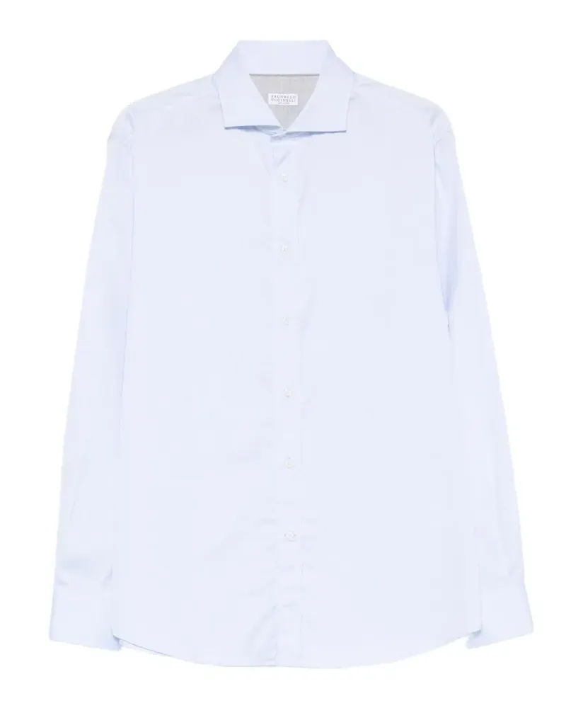 Brunello Cucinelli long-sleeve shirt - Blau Blau