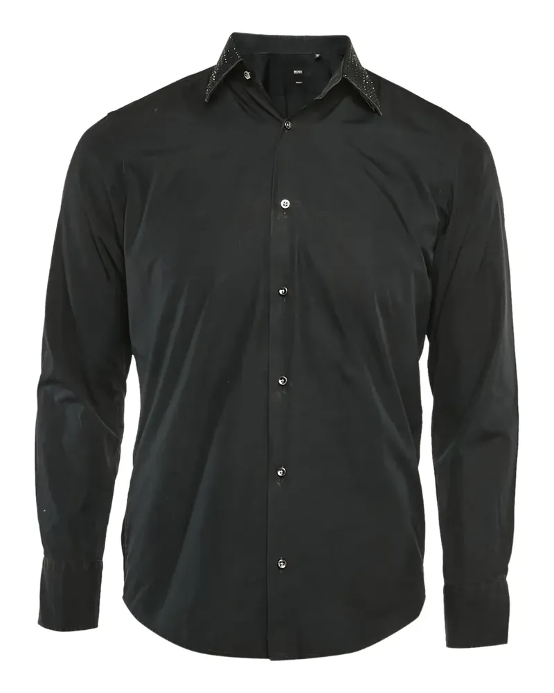 HUGO BOSS Pre-owned Hemd mit Nieten - Schwarz Schwarz