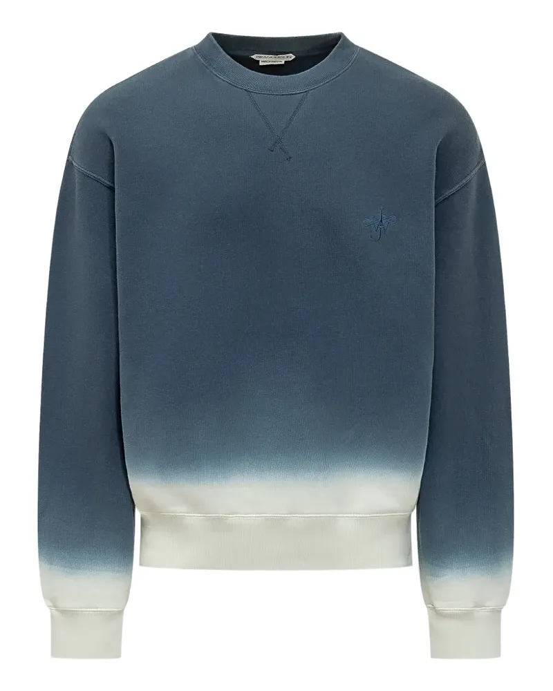 J.W.Anderson Sweatshirt mit Logo-Stickerei - Blau Blau