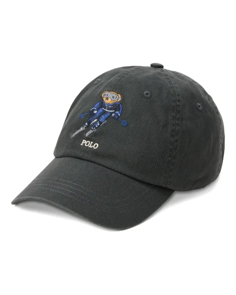 Ralph Lauren Baseballkappe mit Polo Bear - Grau Grau