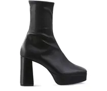 Cora Stiefeletten mit Blockabsatz - Schwarz