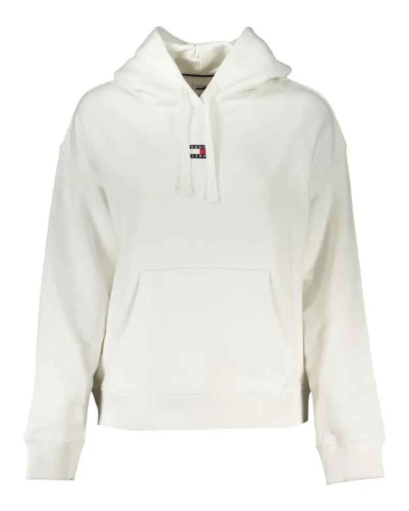 Tommy Hilfiger logo-patch drawstring hoodie - Weiß Weiß