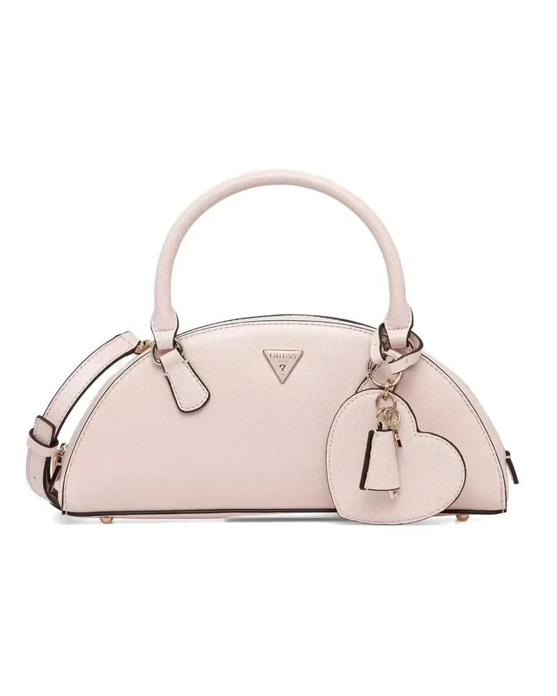 Guess Isobel Tote Bag mit Herzmotiv - Rosa Rosa