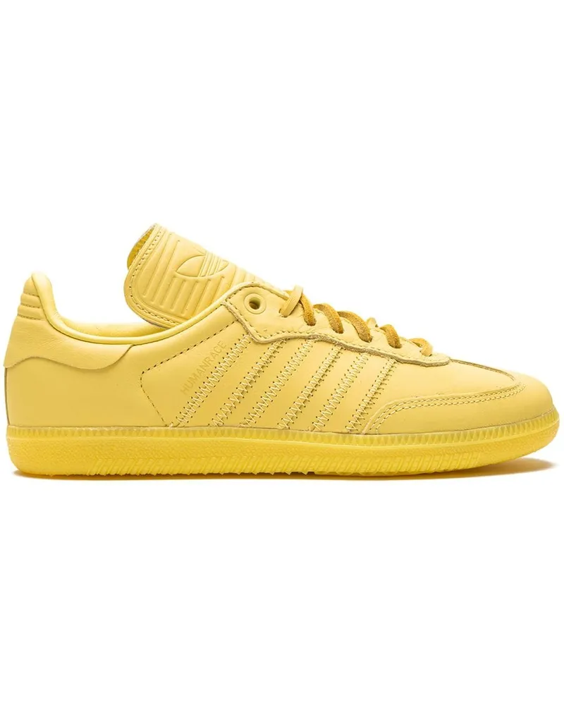 adidas x Pharrelll  Samba Humanrace Sneakers Gelb