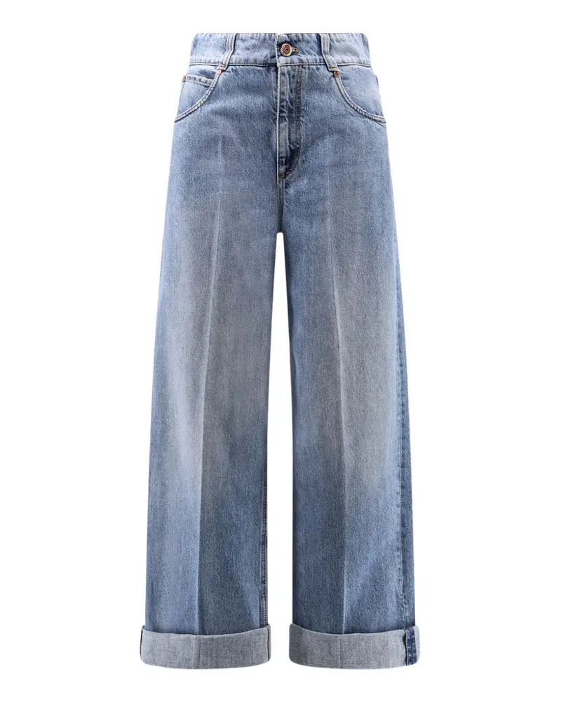Brunello Cucinelli cuffed jeans - Blau Blau