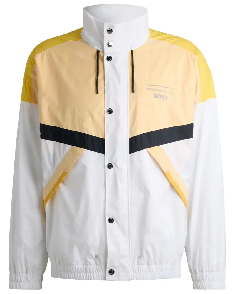 HUGO BOSS x Porsche Kapuzenjacke - Weiß Weiß