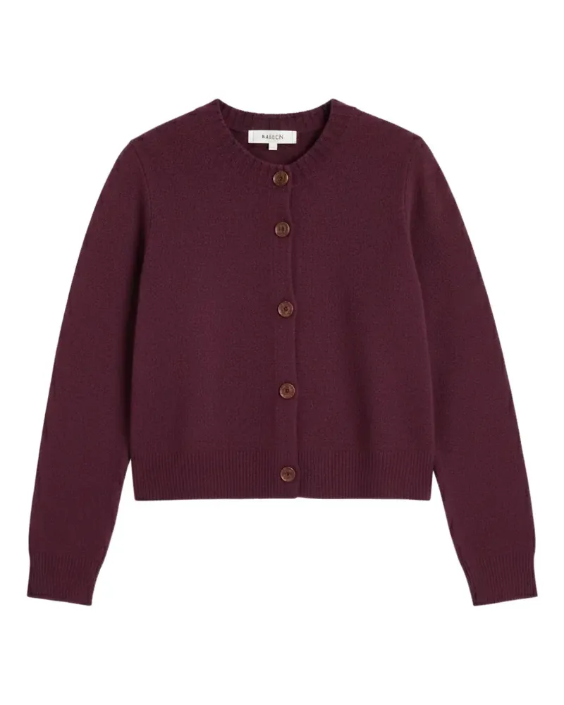 Chinti & Parker Cardigan mit rundem Ausschnitt - Violett Violett