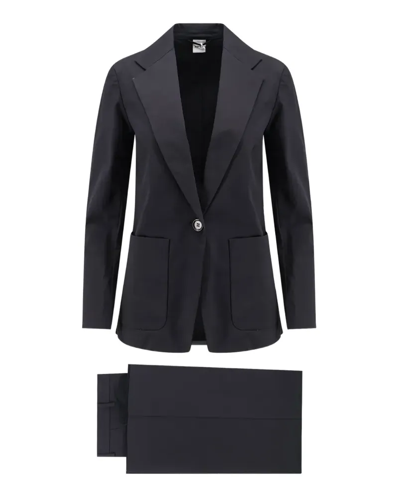 ASPESI single-breasted pocket suit - Blau Blau
