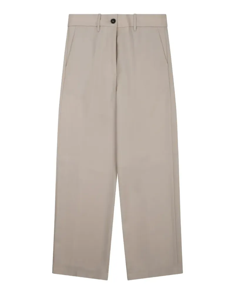 nine:inthe:morning Fiamma wide-leg trousers - Nude Nude