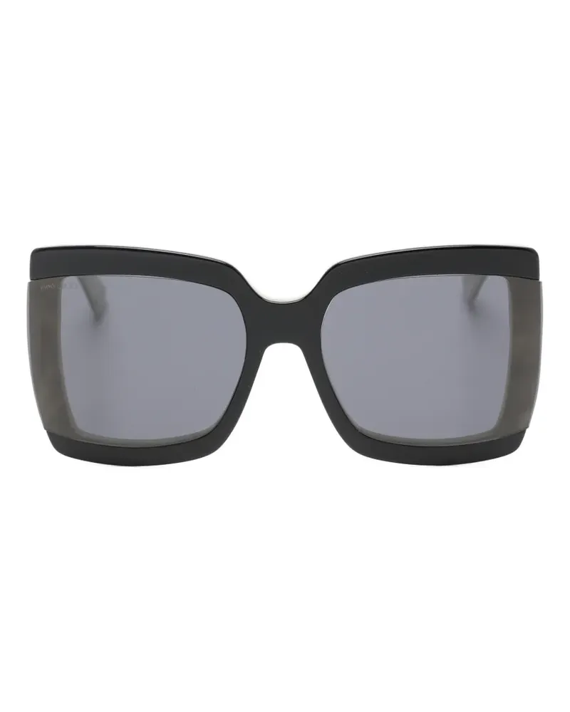 Jimmy Choo Renee square-frame sunglasses - Schwarz Schwarz
