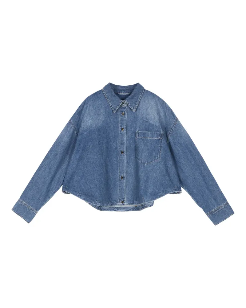 JNBY Klassisches Jeanshemd - Blau Blau