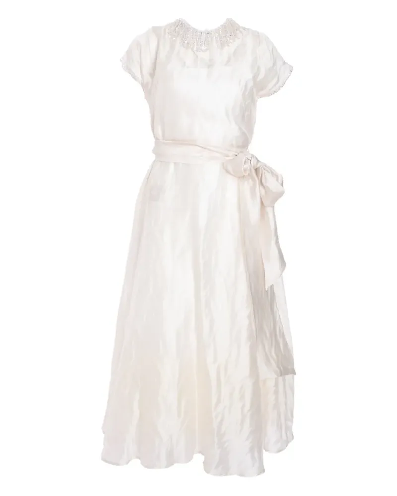 Baruni Felicity Kleid - Weiß Weiß